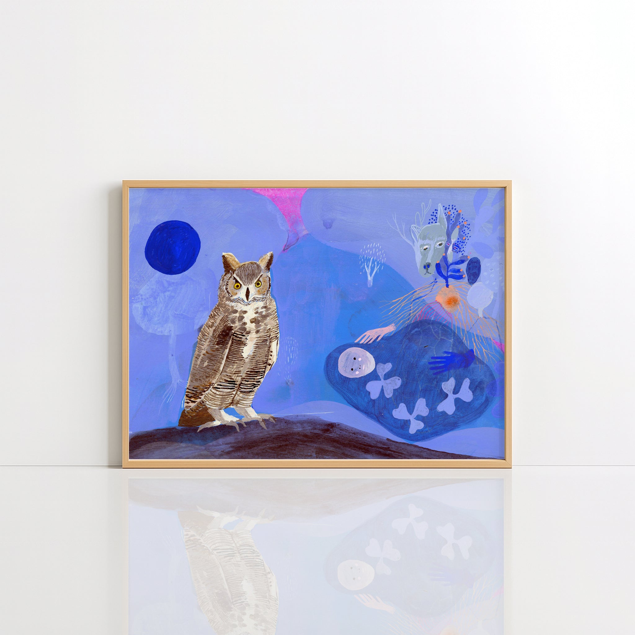 Owl Guardian — Limited Edition Fine Art Print