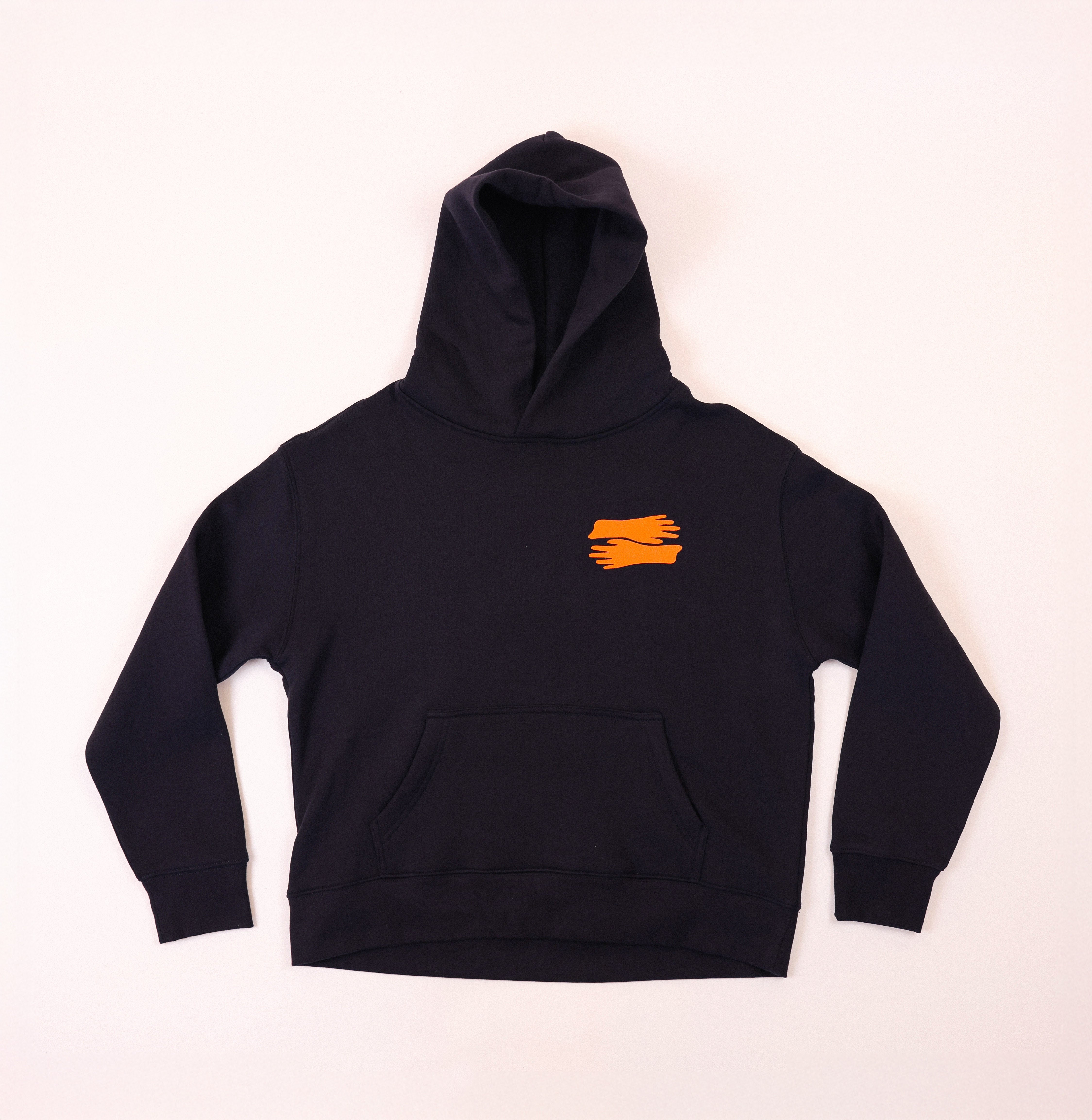 Front View Agate Hunter Hoodie