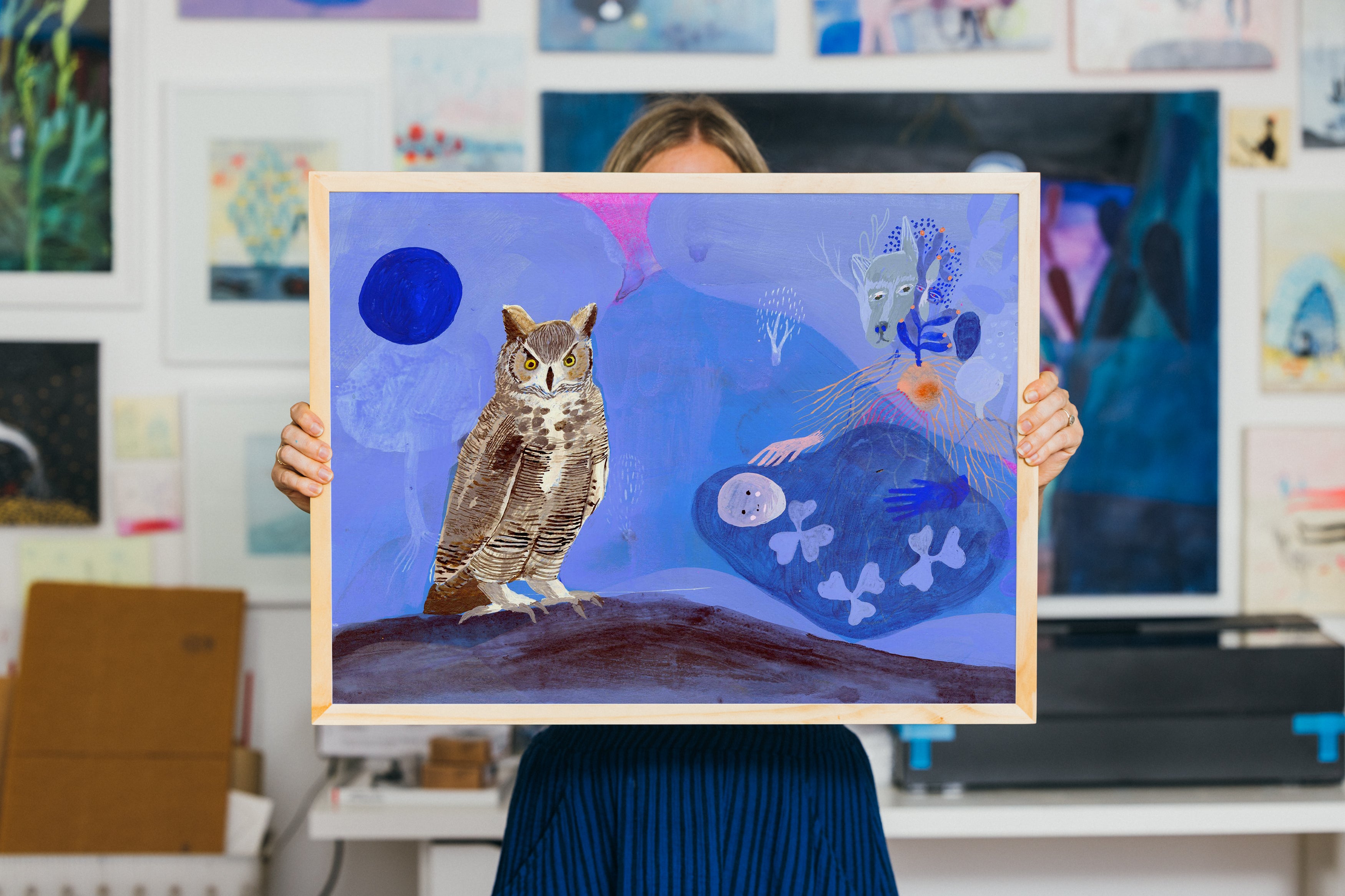 Owl Guardian — Limited Edition Fine Art Print