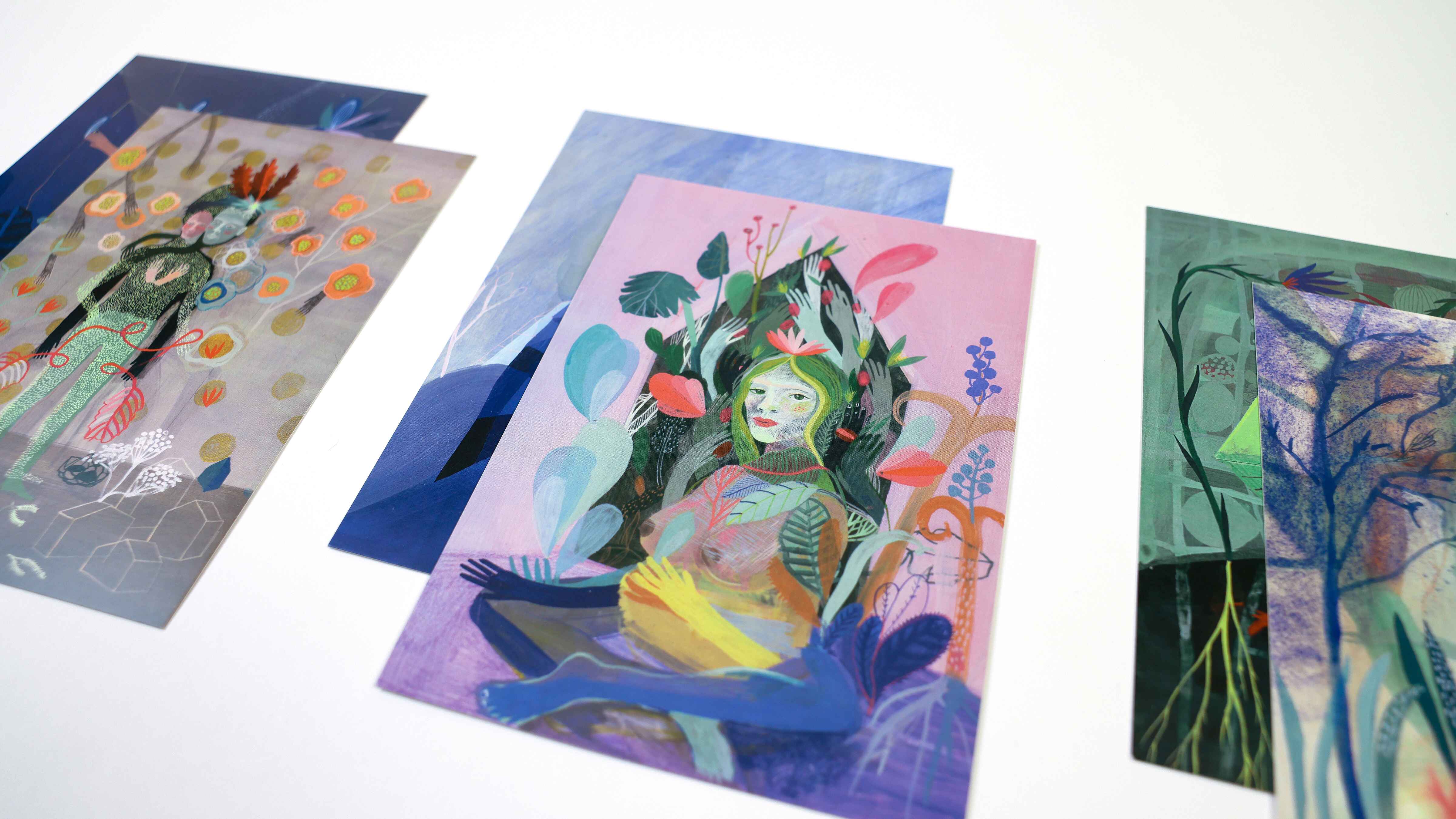 Mini Art Card Set — 5×7 Offset Prints
